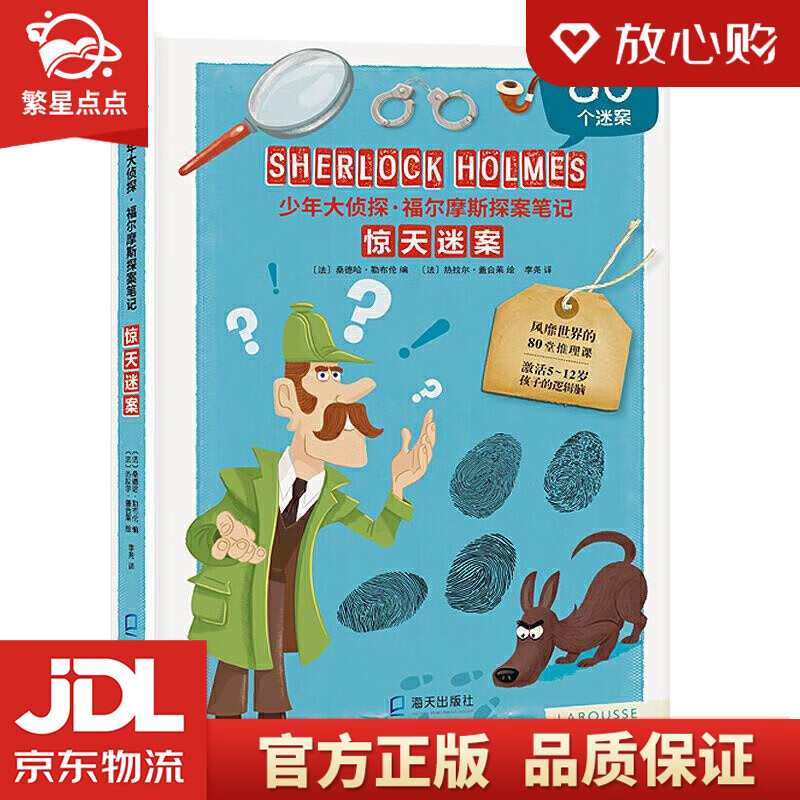 少年大侦探·福尔摩斯探案笔记:惊天迷案 (法)桑德哈·勒布伦 编,(法)