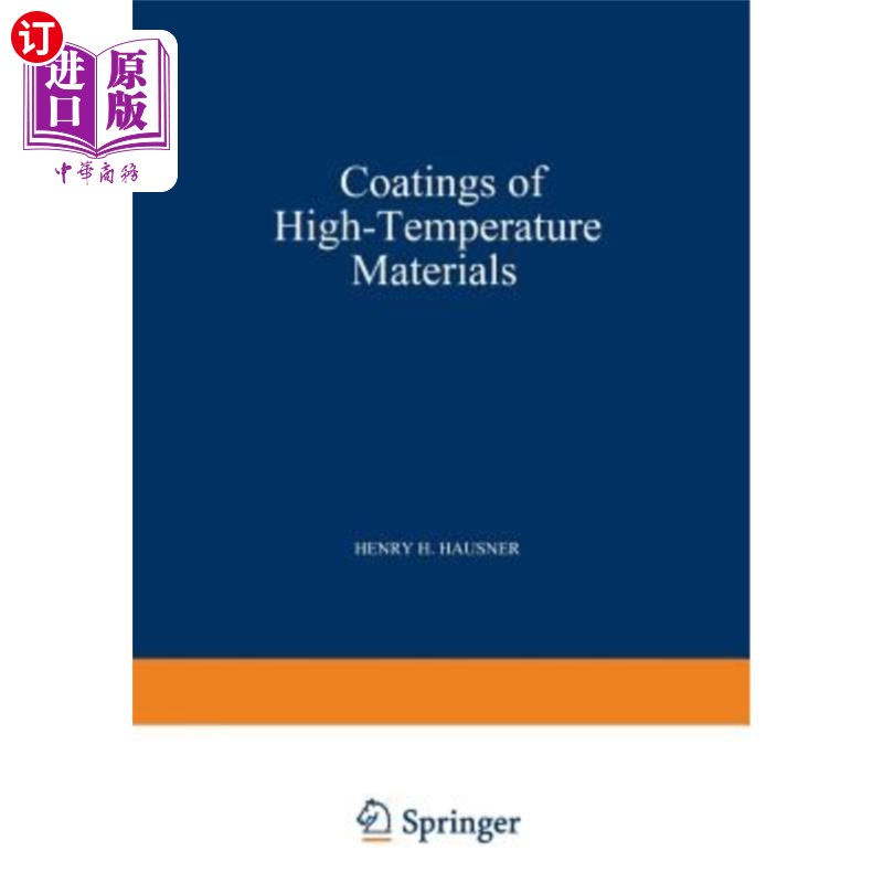 海外直订coatings of high - temperature materials 高温材料涂层