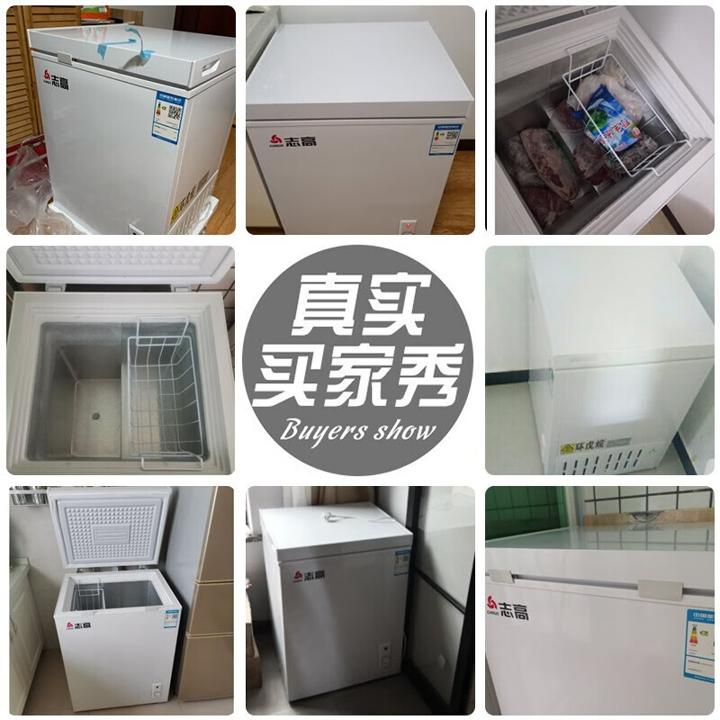 志高（CHIGO）小冰柜家用小型迷你冷藏冷冻单温冷柜 节能省电 BD/BC-110A158【省电款 一级能效】