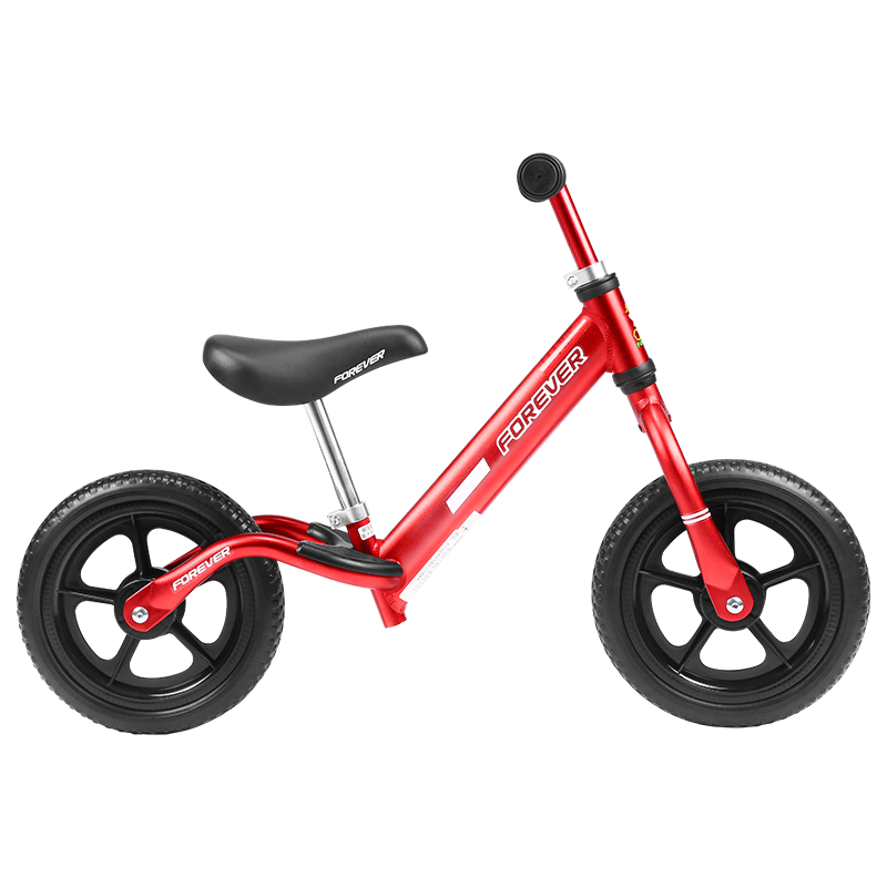 永久(FOREVER)兒童平衡車小孩滑步車2-6歲滑行童車溜溜車兩輪無(wú)腳踏單車酒紅色
