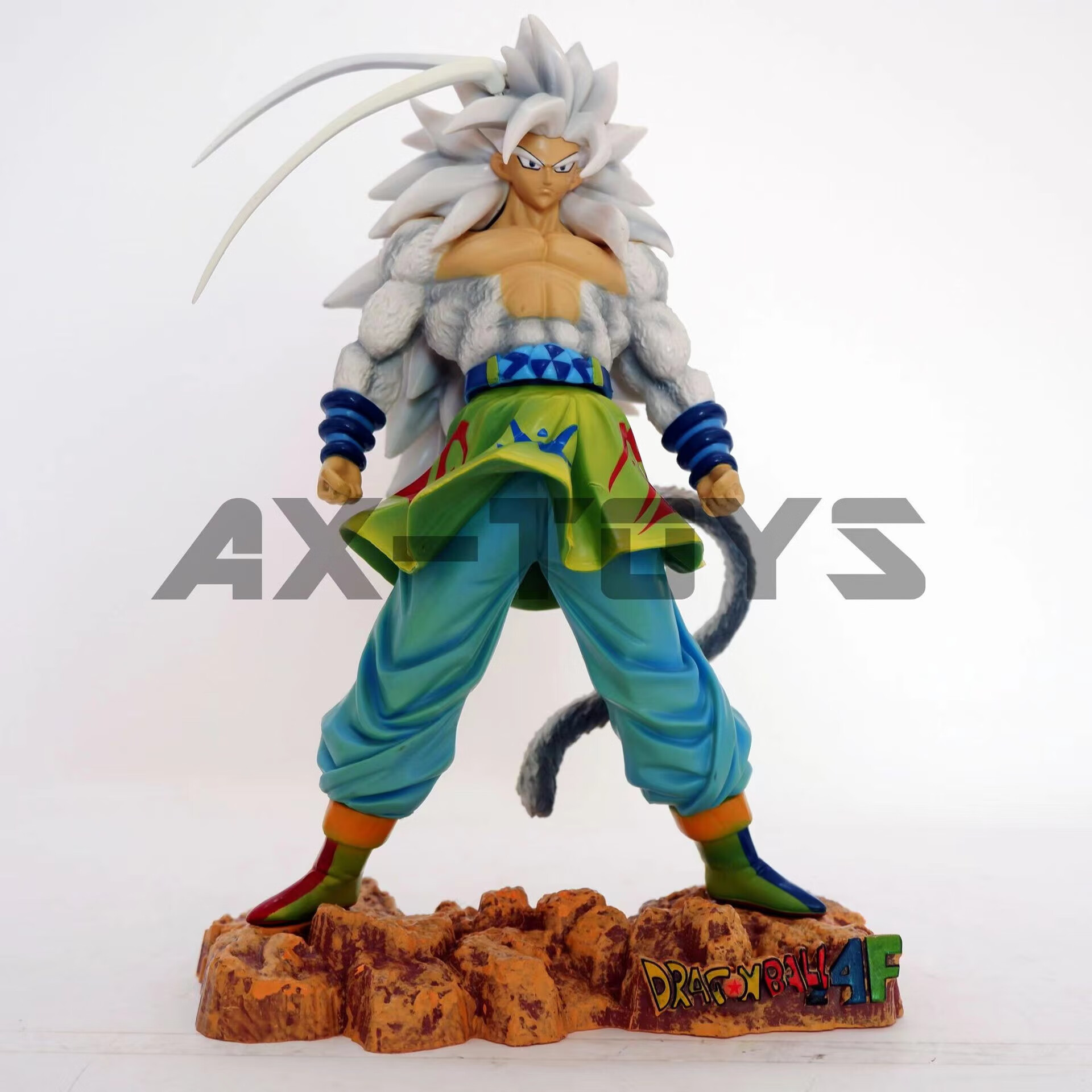 万代(bandai)七龙珠超赛亚人白发孙悟空贝吉塔超五形态gk动漫模型潮玩