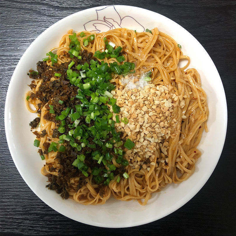 宜宾燃面四川特产拌面盒装速食重庆小面含调料包面条煮面热干面 8人份