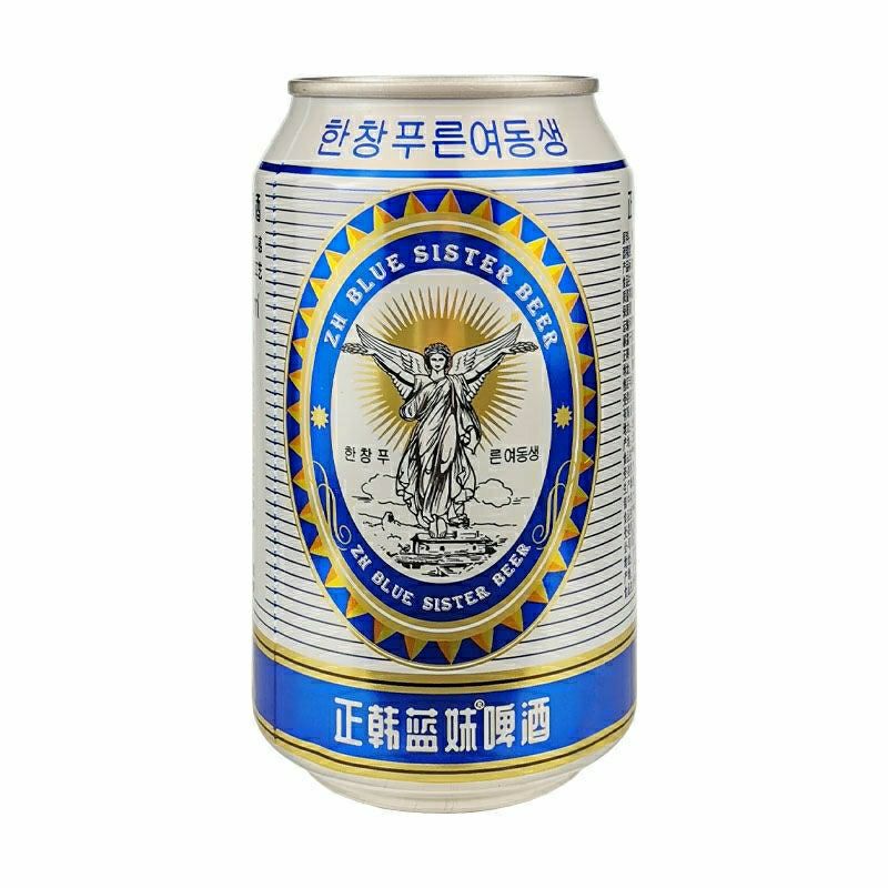 阿弟仔正韩蓝妹啤酒330ml*24罐国产韩国啤酒冰纯清爽精酿啤酒装整 330