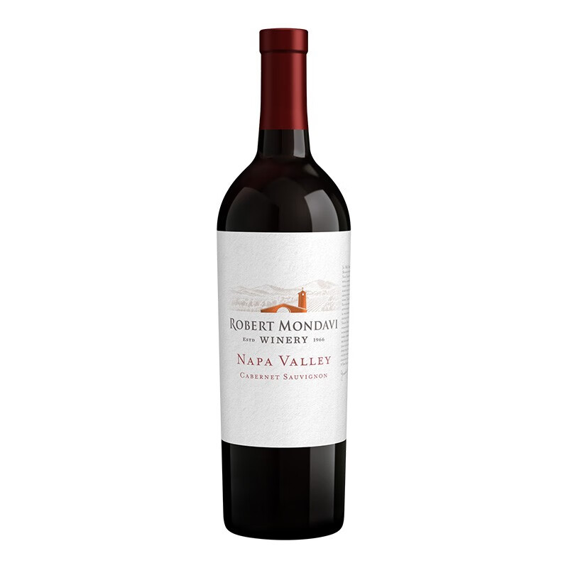 送礼年货 蒙大菲庄园纳帕谷（Napa Valley）赤霞珠干红葡萄酒750ml 单瓶装 美国进口红酒 （ASC）hmdegt