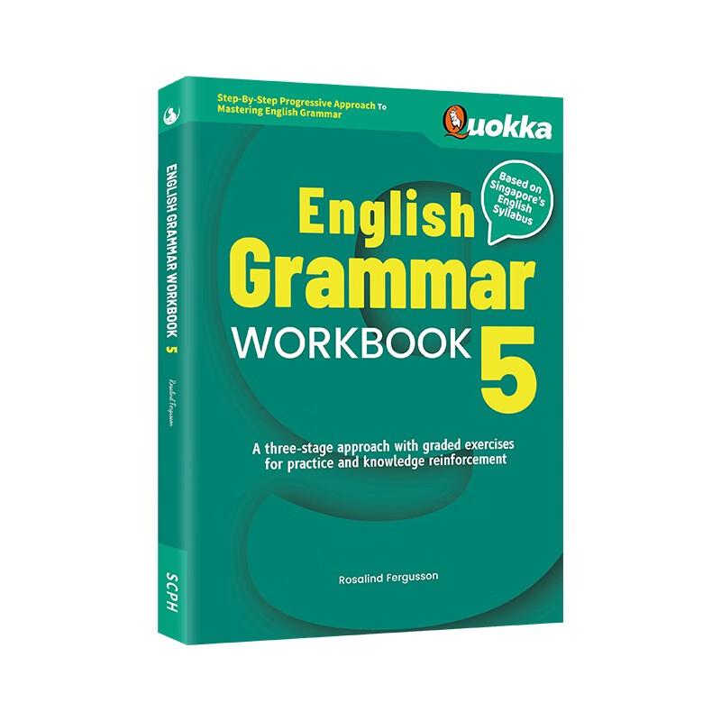 进口原版英文版|新加坡英语语法练习小学5五年级 English Grammar workbook