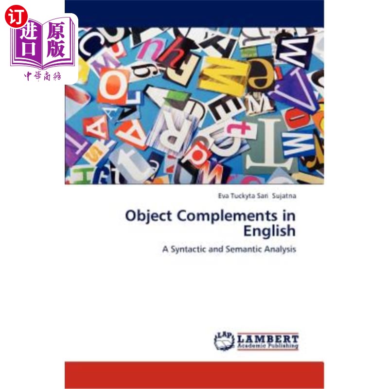 海外直订object complements in english 英语宾语补语