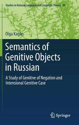 预订 semantics of genitive objects in russian: a study of