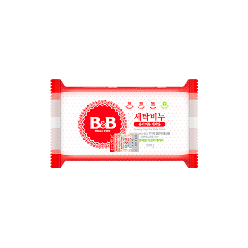 保宁（B&B）婴幼儿洗衣皂宝宝专用尿布肥皂新生儿儿童内衣内裤留香去污洗护皂