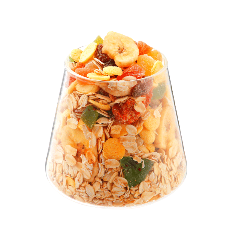 黑龙金谷香 水果坚果酸奶燕麦片营养早餐即食冲饮代餐饱腹食品 500g*1