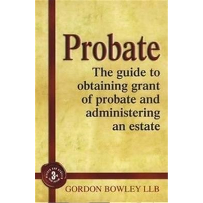 预订probate:the executors guide to obtaining gran