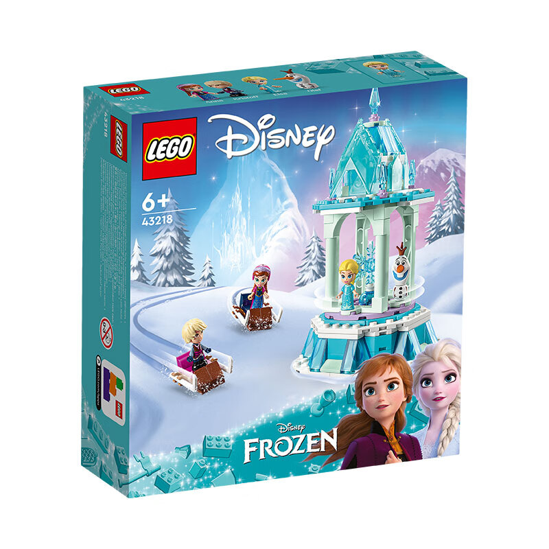 PLUS��Ա������ȯ���ָߣ�LEGO����ľƴװ��ʿ��43218 ���ȺͰ�ɯ����ת����