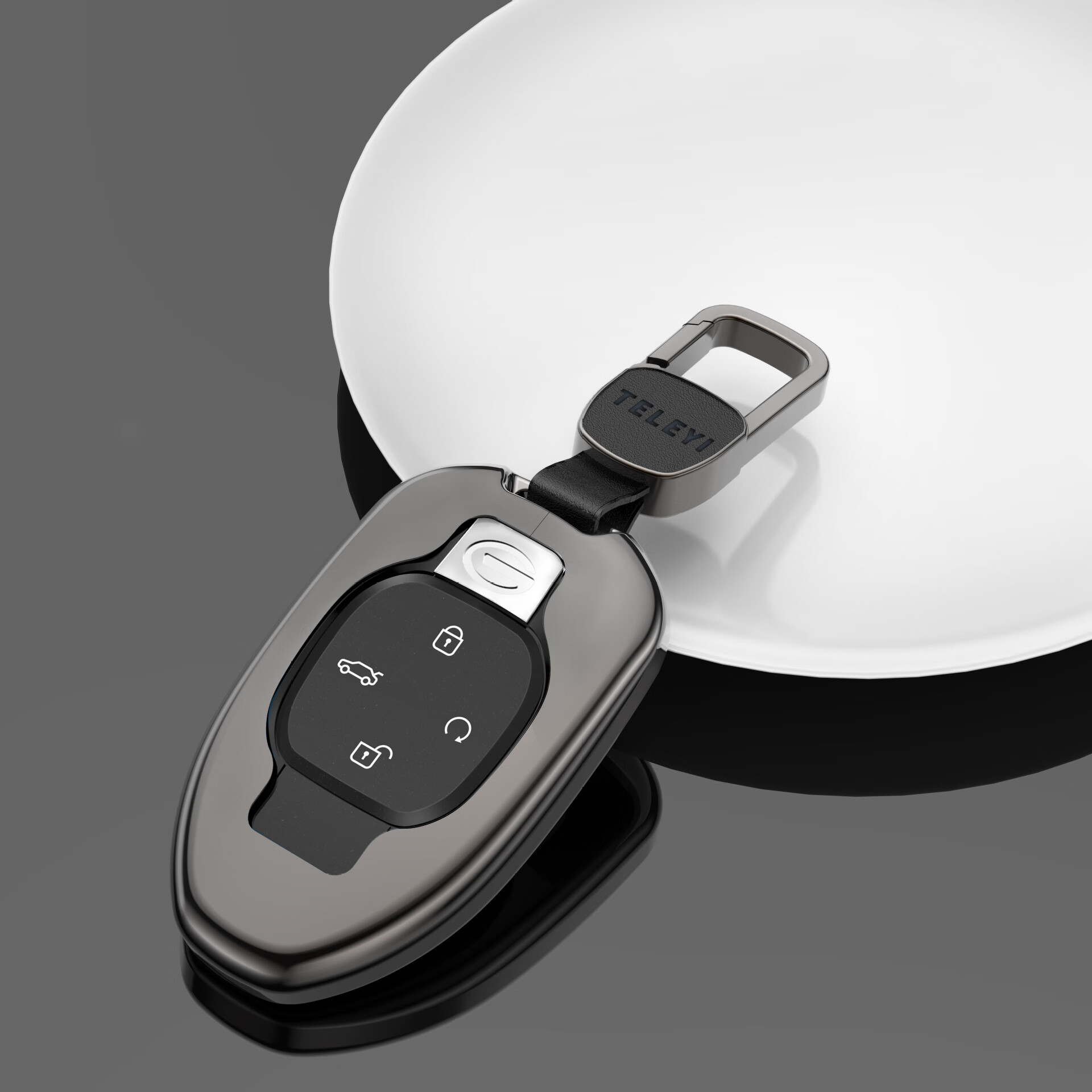 vieruodis适用于传祺gs8钥匙套 2022款全新2代传奇gs8车钥匙壳铝金属