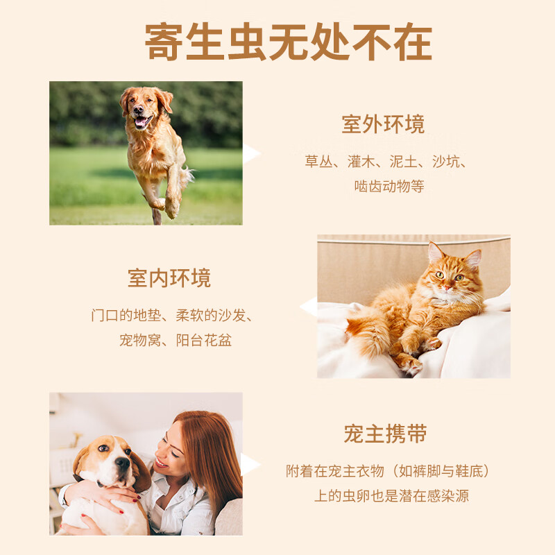 拜耳爱沃克德国驱虫狗狗驱虫药狗体内外驱虫药滴剂防治跳蚤耳螨蛔虫心丝虫体外一体滴剂 犬用1ml三支【4-10kg】