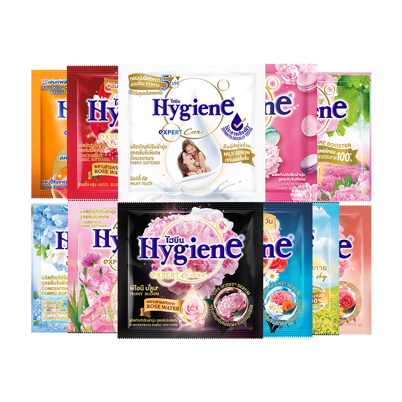 喜净Hygiene柔顺剂 芍药奶香玉兰盲盒随机香味20ml*12包 柔顺持久留香