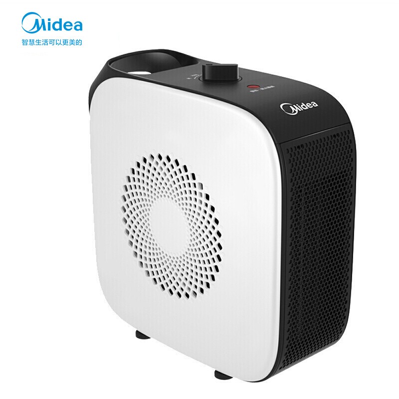 美的（Midea）取暖器/电暖器/电热暖气家用 新品便携式 居家办公室台式浴室暖风机HF18C