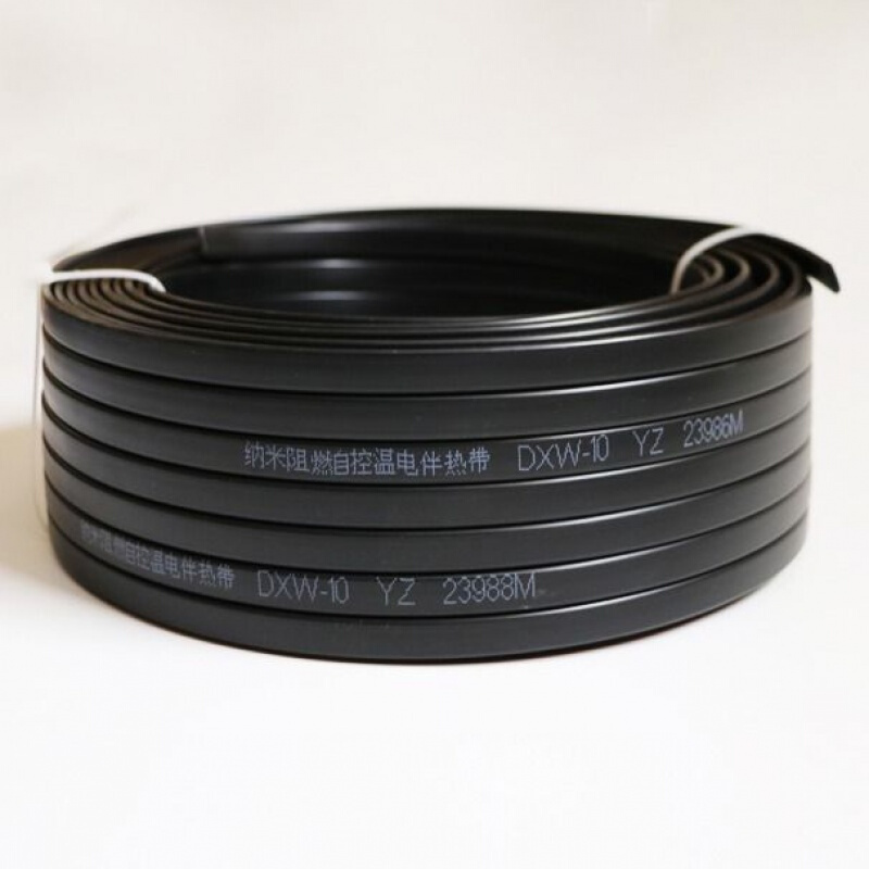 定制电伴热带水管防冻电热带阻燃加热防冻自控温太阳能水管加温线