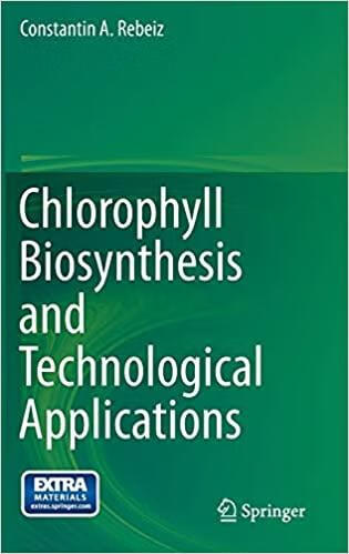 预订 chlorophyll biosynthesis and technological applications
