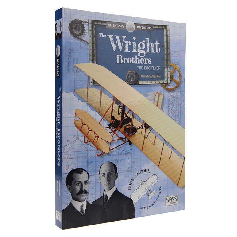 the wright brothers the 1903 flyer莱特兄弟 3d飞机模型书 科普