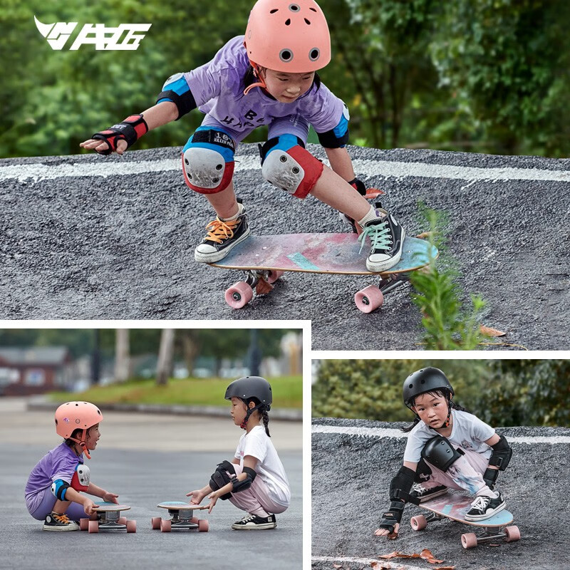 牛匠 N2陆地冲浪板青少年儿童滑板初学者免蹬地陆冲板专业刷街路冲板 N2-30寸矿工太空人