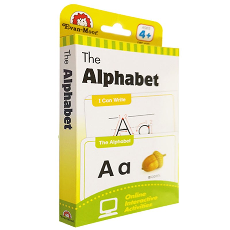 the learning line flashcard the alphabet 闪记学习卡 英文字母 3岁