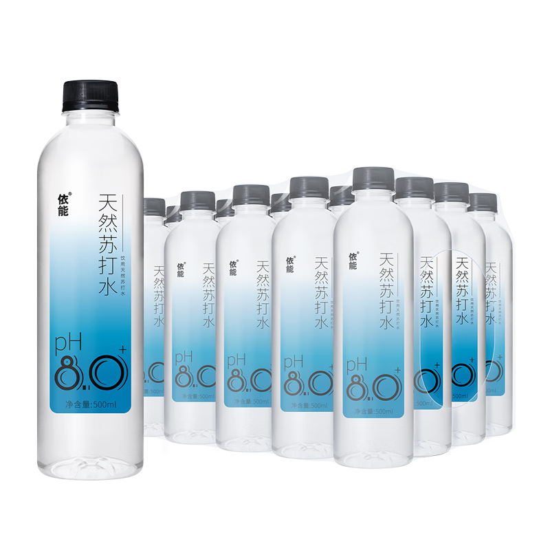 PlusԱ׹ Ȼմˮ  500ml*24ƿ Ĥװ Ȼˮ103.32Ԫ2(51.66Ԫ/)