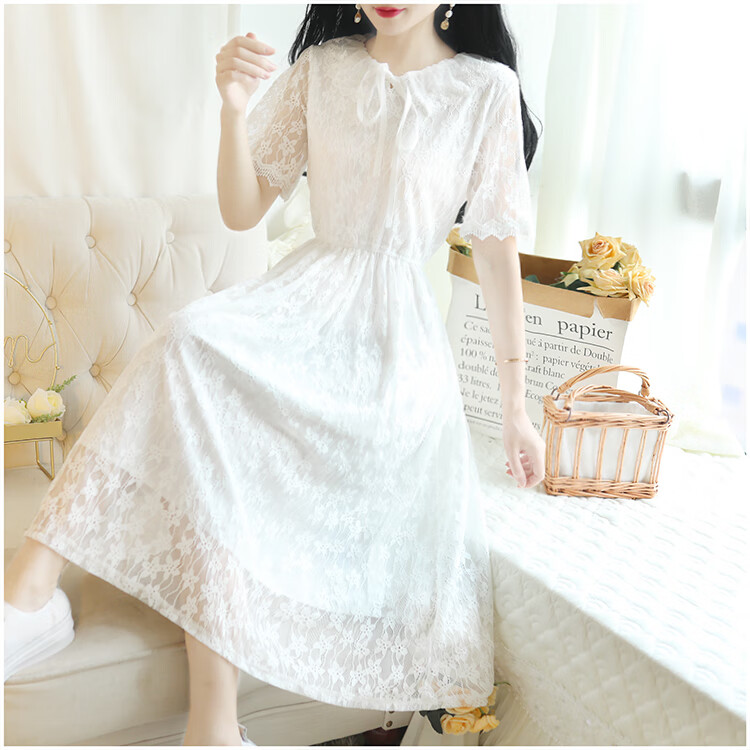 京功毕业典礼女孩儿学校毕业参加礼穿的裙子少女初中学生森系公主裙18