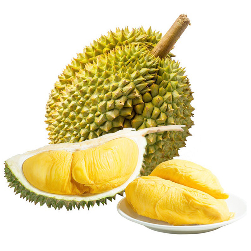 晨木鲜生  泰国进口金枕头榴莲鲜果  新鲜生鲜水果 9-10斤(1-2个)