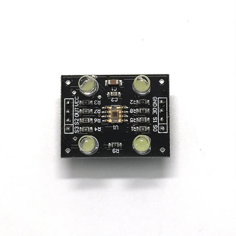 颜色传感器模块 tcs3200d/tcs230 颜色识别传感器模块 颜色传感器