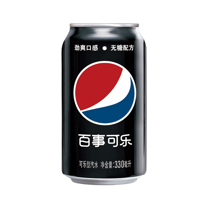 拍3件 百事可乐 无糖黑罐 Pepsi 碳酸饮料 常规罐 330ml*24罐 整箱装  百事可乐出品 105.95元（合35.32元/件)