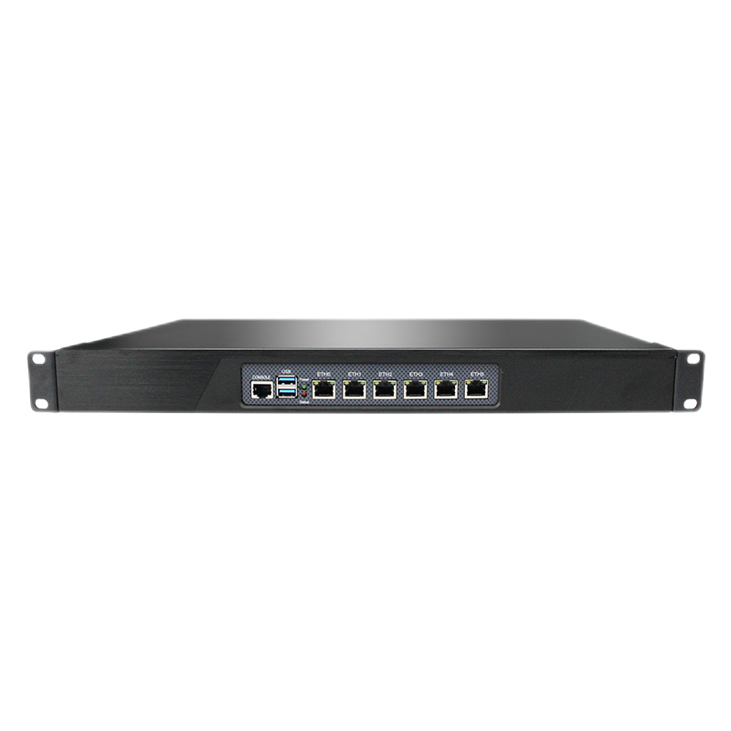 倍控i3服務(wù)器I7-8550U四核N5105千兆R(shí)OS維盟linux軟路由1U機(jī)架式工控機(jī)虛擬機(jī) 多網(wǎng)卡電腦主機(jī)win10 N150四核 2.5G網(wǎng)卡 8G內(nèi)存32G硬盤 1U機(jī)架式（鋁面板可定制）intel226六網(wǎng)卡