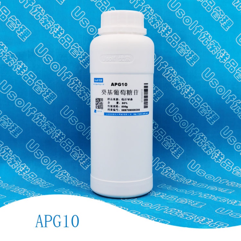 烷基糖苷apg10 癸基葡糖苷 500g/ 瓶
