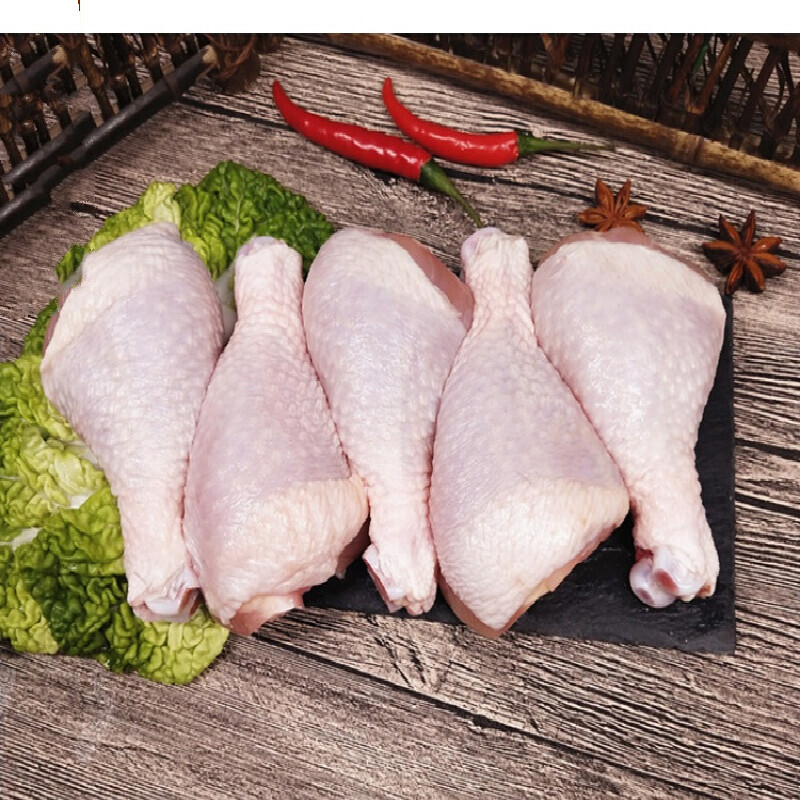 果亦橙农家散养琵琶腿走地鸡新鲜现杀鸡腿 鸡大腿 琵琶腿 3斤