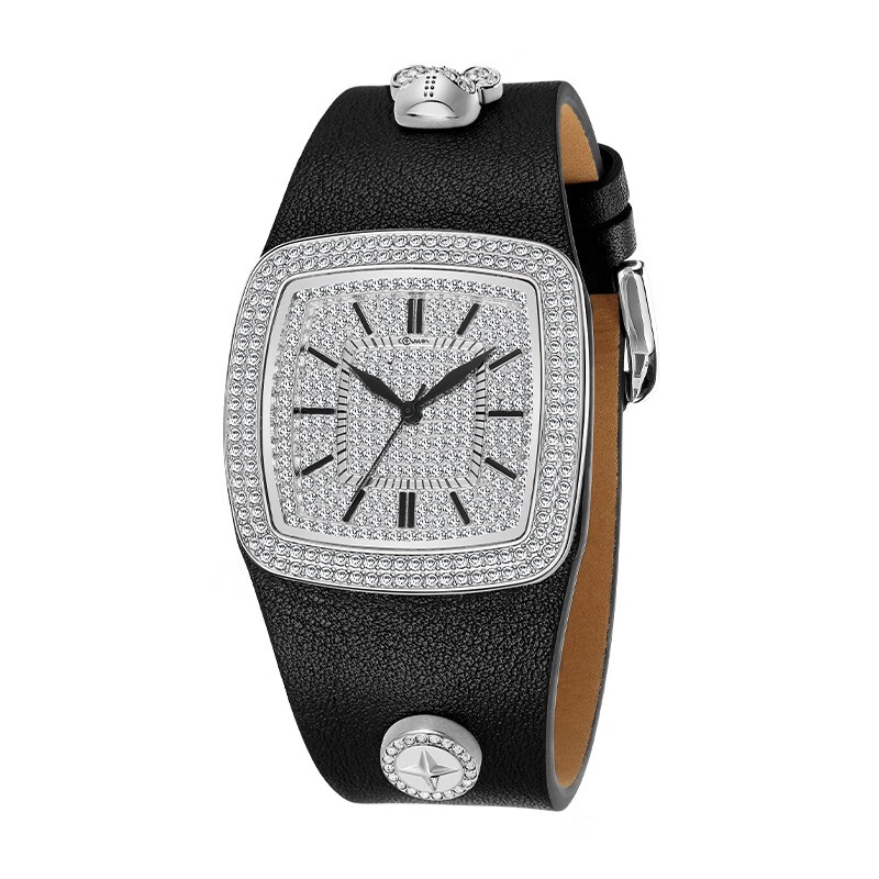 埃莉诗(elyces fancy world)星际熊皮带水钻手表小