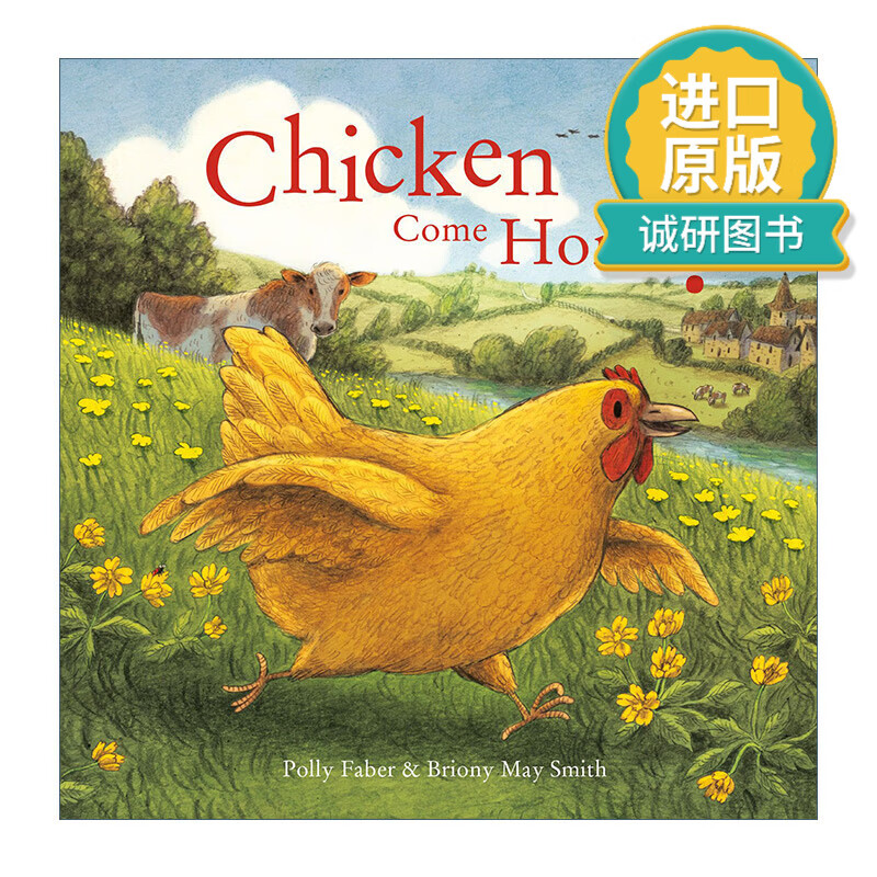 小鸡回家 波利·费伯儿童绘本 英文版 进口英语原版书籍