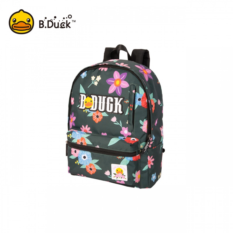 b.duck小黄鸭bduck双肩包时尚潮流背包假日花园系列 假日花园