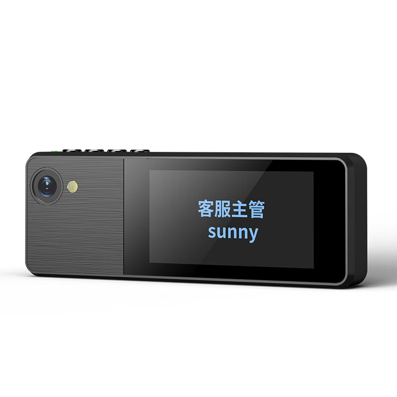 飞利浦（PHILIPS） VTR8001 胸牌式高清随身胸前佩戴工牌超长续航执法记录仪WIFI VTR8002（128G版本）1.9英寸屏幕