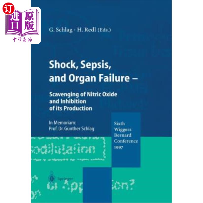 海外直订医药图书shock, sepsis, and organ failure: scavenging of
