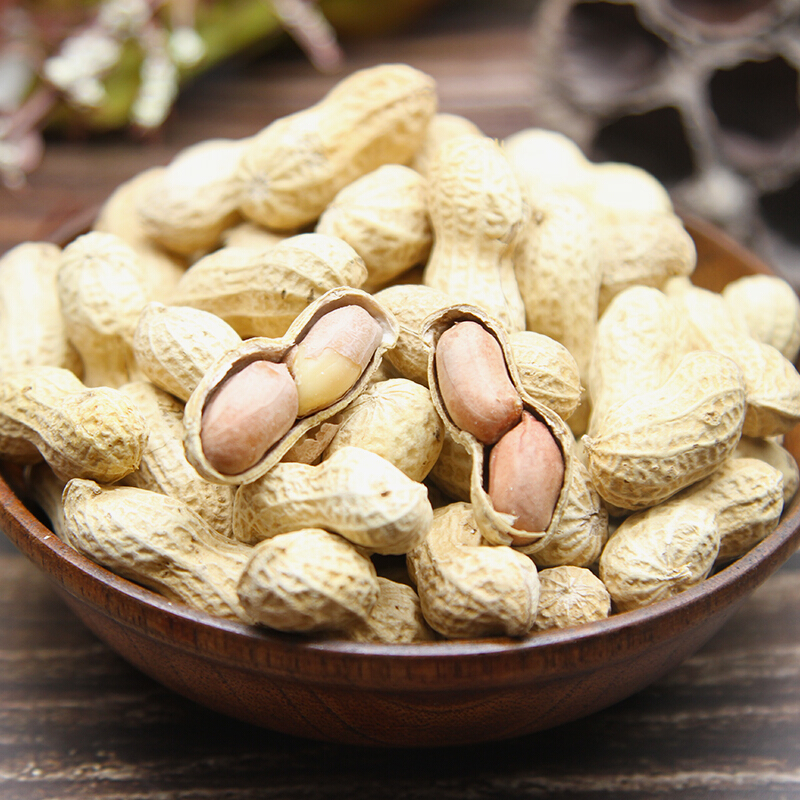 虎钢馋山核桃味小花生果装小京生蒜香咸干水煮花生带壳炒货零食 乐方