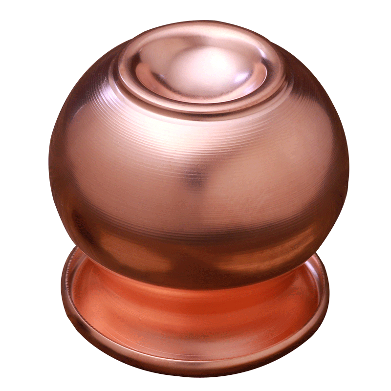 铜罐火罐拔罐器具紫铜家用火疗抽气式拔火罐专用铜罐火疗罐滑罐气罐wj