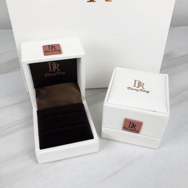 dr钻戒盒新款dr darry求婚钻戒盒子戴瑞一生一世戒指盒对戒盒装礼盒
