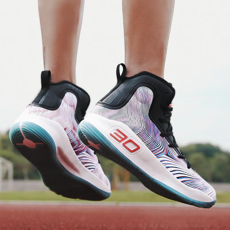 匹克龙年nba毒液5代低帮战靴詹姆斯15欧文4杜兰特库里篮球鞋 2100花彩