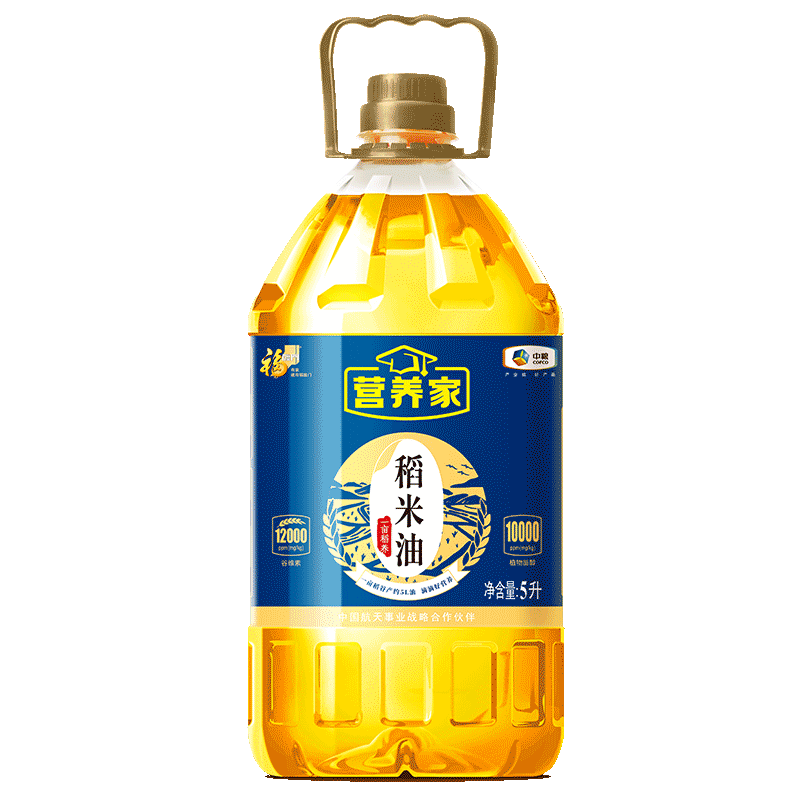 福临门 营养家 稻米油 5L