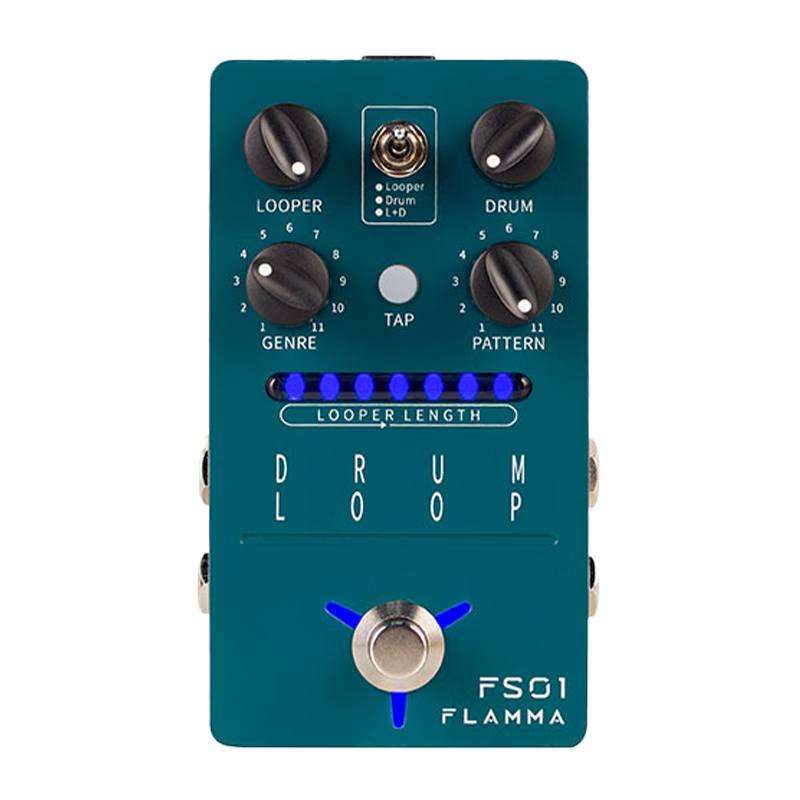 MOOER單塊效果器Flamma FS系列 FC系列混響失真過(guò)載延遲鼓機LOOP單塊 FS02 立體聲混響