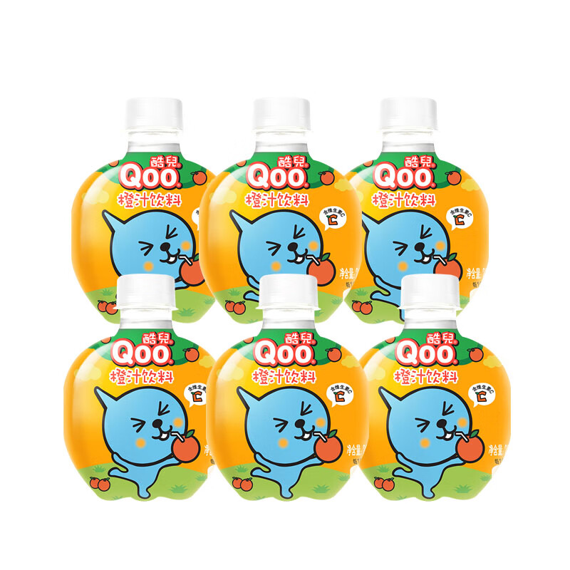 酷儿(qoo)美汁源橙汁饮料260ml*12瓶果汁迷你小瓶装六一礼物 【260ml*