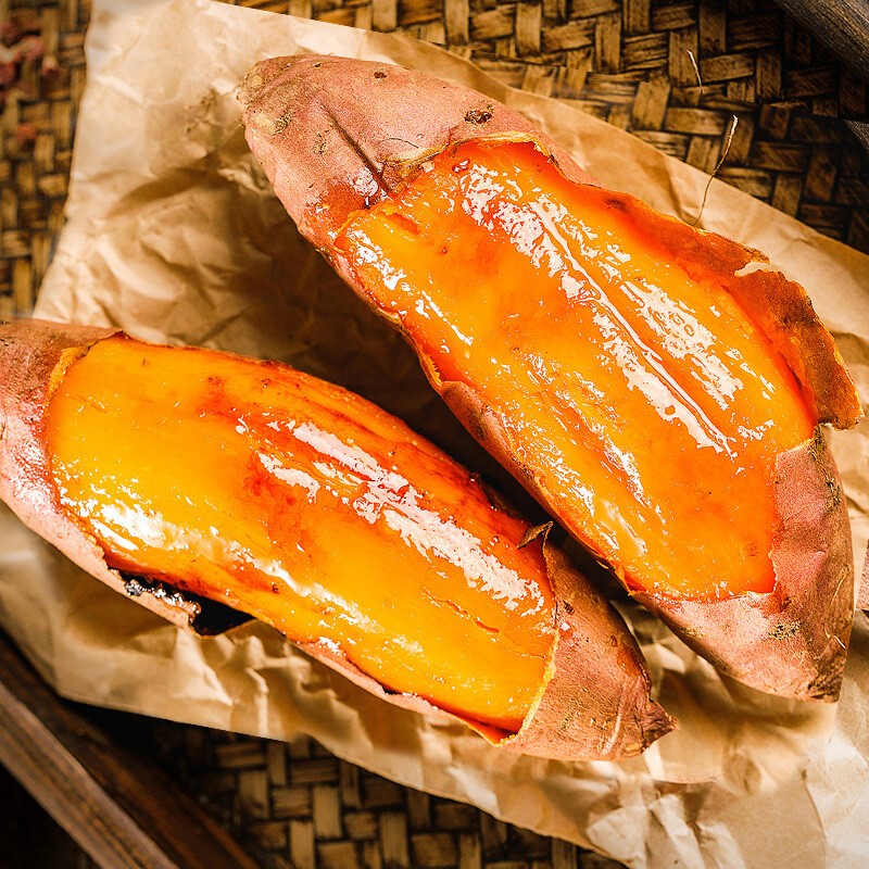 青尊园山东烟薯25号红薯香甜糖心蜜烤红薯地瓜山芋甜薯番薯流油小香薯