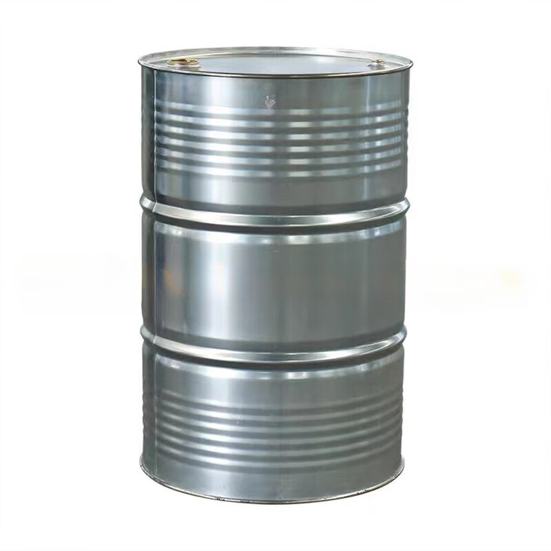 蓝色200公斤柴油桶200升铁桶闭口带防盗盖烤漆工艺化工桶 200升镀锌