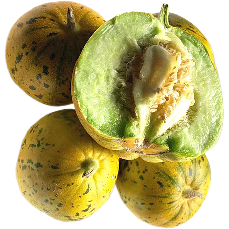 大富豪河南 花皮香瓜 八里香甜瓜花蕾脆香瓜水果香面 5斤 精选发出