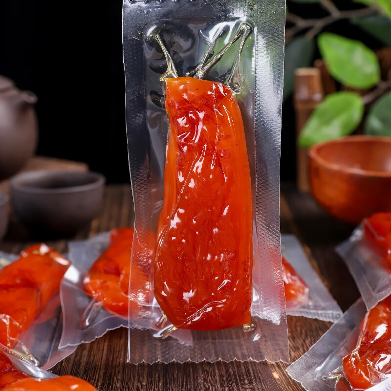 世纪嘉果福建风味去皮倒蒸红薯干三蒸三晒地瓜干老式软糯无油原味 红薯干【真空独立装】 500g/袋