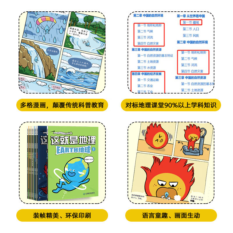 这就是地理——发现身边的地理世界（全8册）195个知识点，8个主题为孩子建立系统地理思维暑假阅读暑假课外书课外暑假自主阅读暑期假期读物详情图