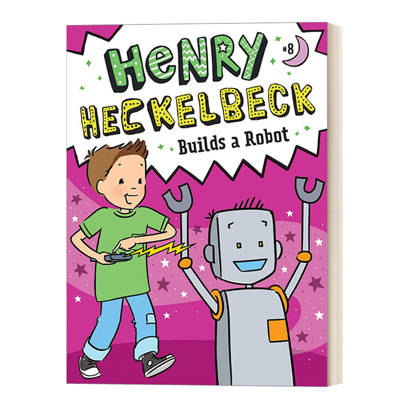 进口原版 henry heckelbeck builds a robot 亨利·赫克贝克系列#8